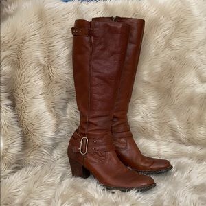 Born Chestnut Riding Boots